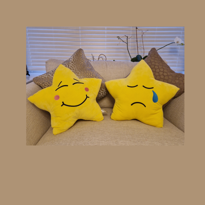Large Sebby Star Cushion