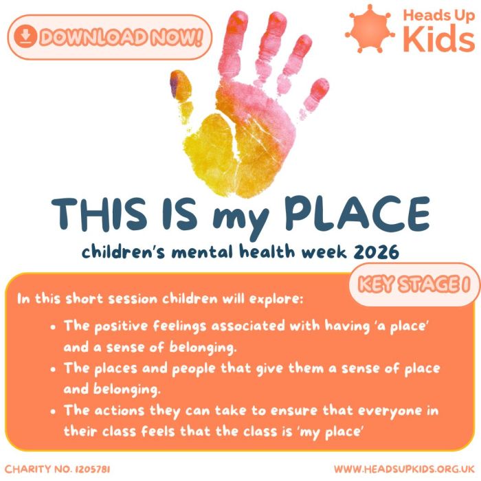 Children’s Mental Health Week 2026 KS1