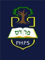 Pardes School Logo Blue Background